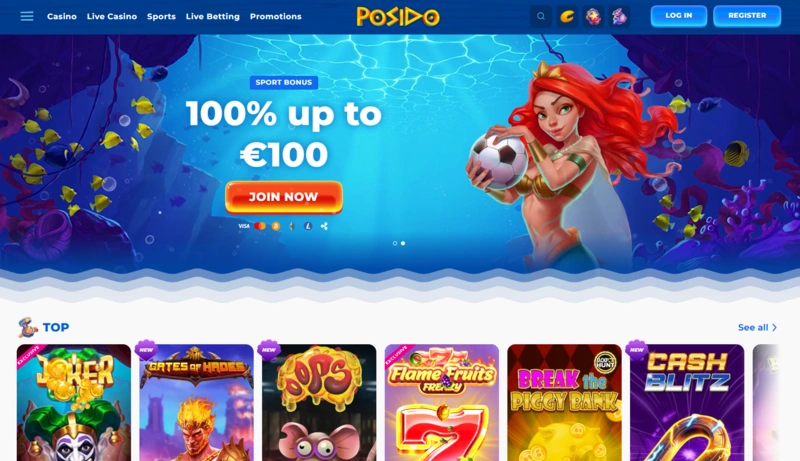 posido home page