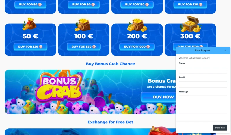 posido shop page